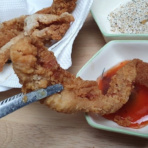[하남 센터] 말로 설명할 수 없는 매력 닭정육 : 닭껍질 1kg